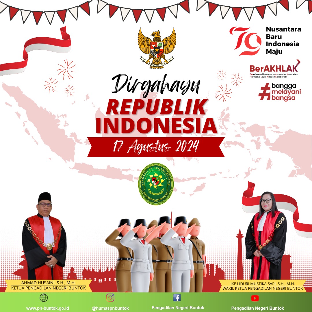 DIRGAHAYU REPUBLIK INDONESIA KE - 79